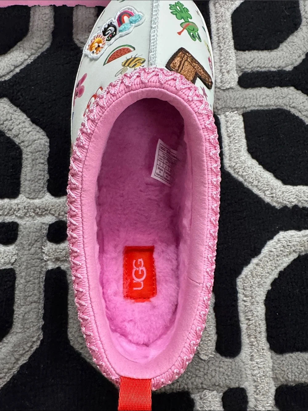UGG Kids Tazz Pop Sketch Slippers